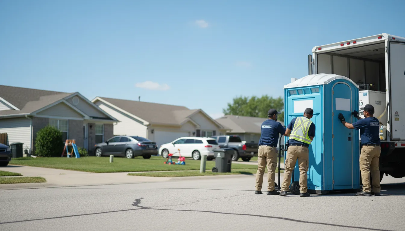 Standard Porta Potty Rentals in De Soto, IL near me